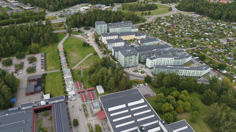 Studentbostadsområdet Colonia vid Campus Valla