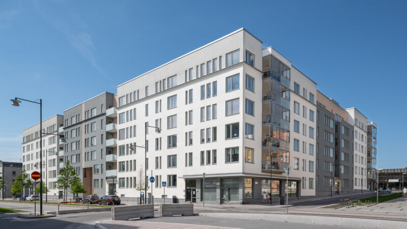 Barkarbystaden exteriör