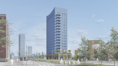 Stora blå vision från Hanstavägen